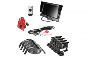 Kit caméra de recul 9" NIRIXX NI-340 avec 4 caméras (4 entrées)