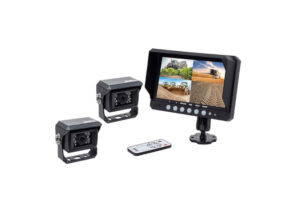 Kit caméra de recul 9'' AMS avec 2 caméras (4 entrées)