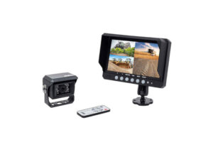 Kit caméra de recul 7'' AMS avec 1 caméra (4 entrées)