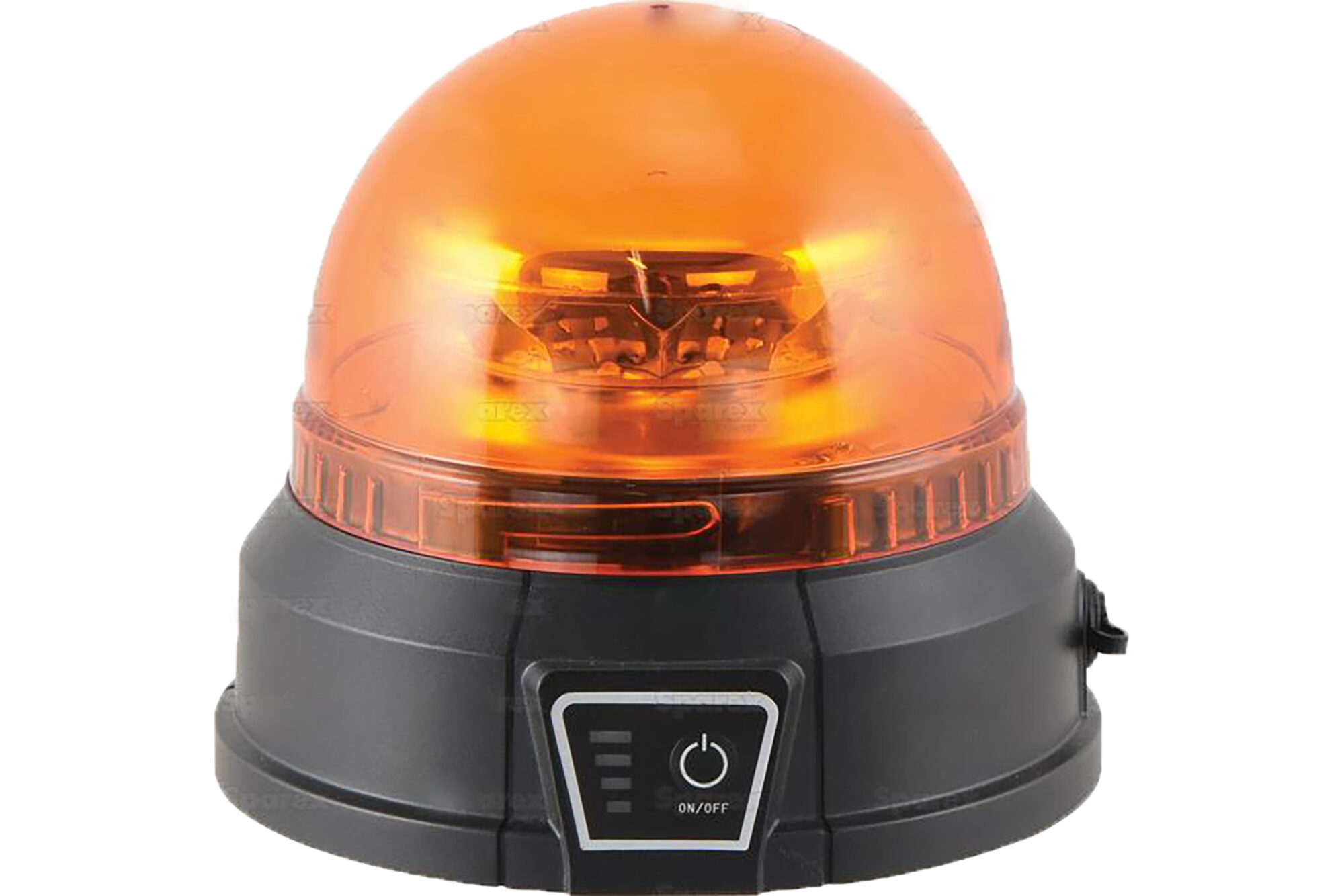 Gyrophare à LED rechargeable orange 600 Lumens (Effectifs) / 1200 Lumens  (Raw) - Nirixx