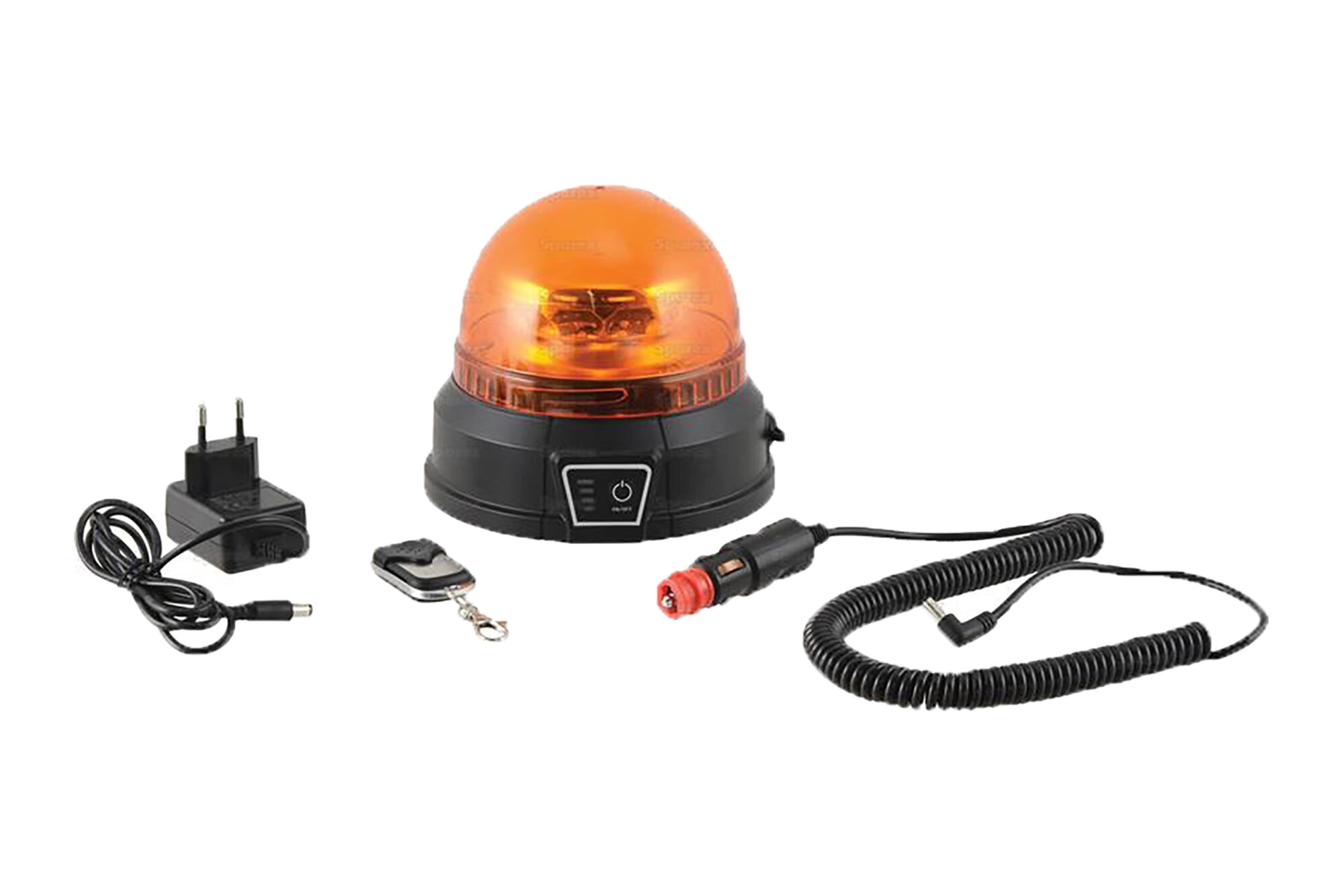 Gyrophare à LED rechargeable orange 600 Lumens (Effectifs) / 1200 Lumens  (Raw) - Nirixx