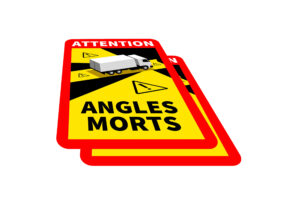 etiquette angles morts (lot de 2)