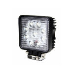 Phare de travail carré 9 LED 3000 Lumen pour tracteur.