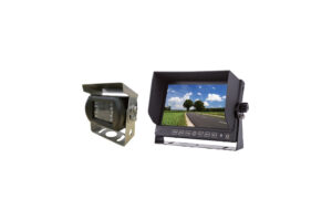 Kit retrovision sans fil + camera sans fil avec batterie. HD 140° écran 7  1 caméra (1 entrées) - Nirixx